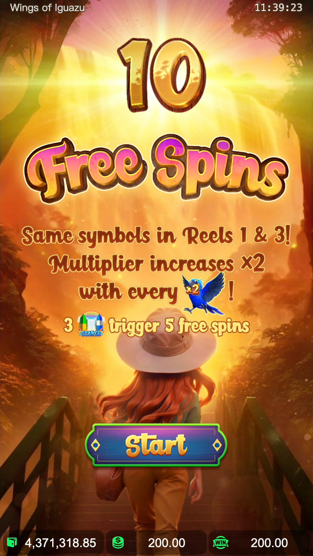 ฟีเจอร์ฟรีสปิน ในเกมสล็อตนกแก้ว