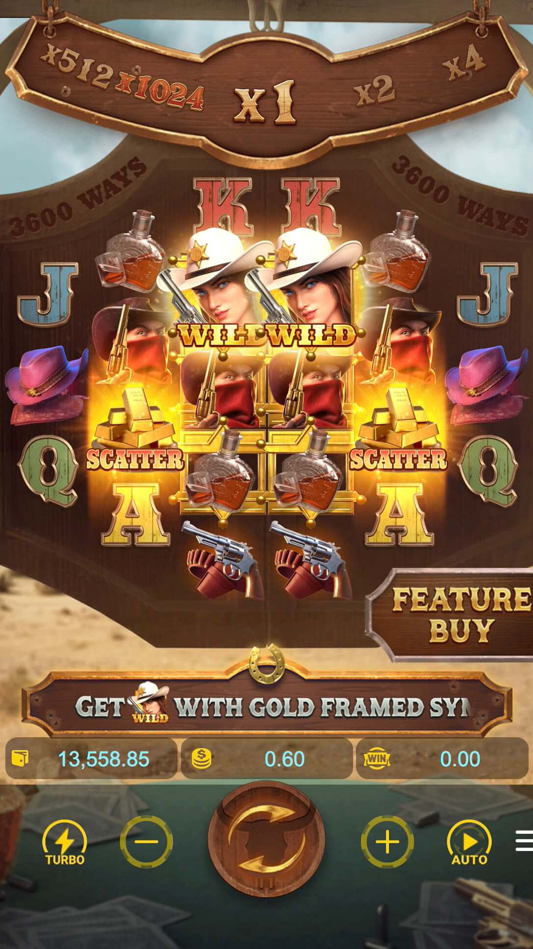 การดวลล่าค่าหัวสุดไวลด์_Gold Framed