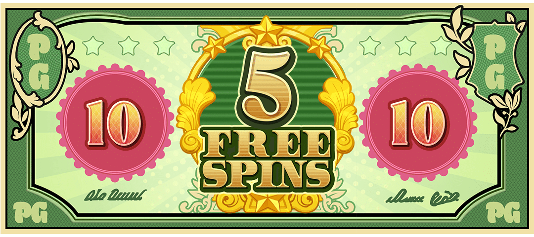 สัญลักษณ์ 5 Free Spins