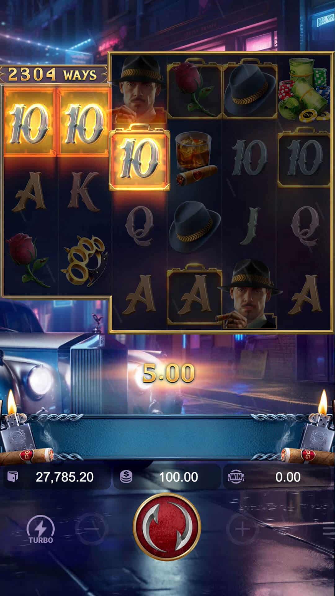 mafia mayhem gold framed symbols en2